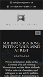 Mobile Screenshot of investigateit.co.uk